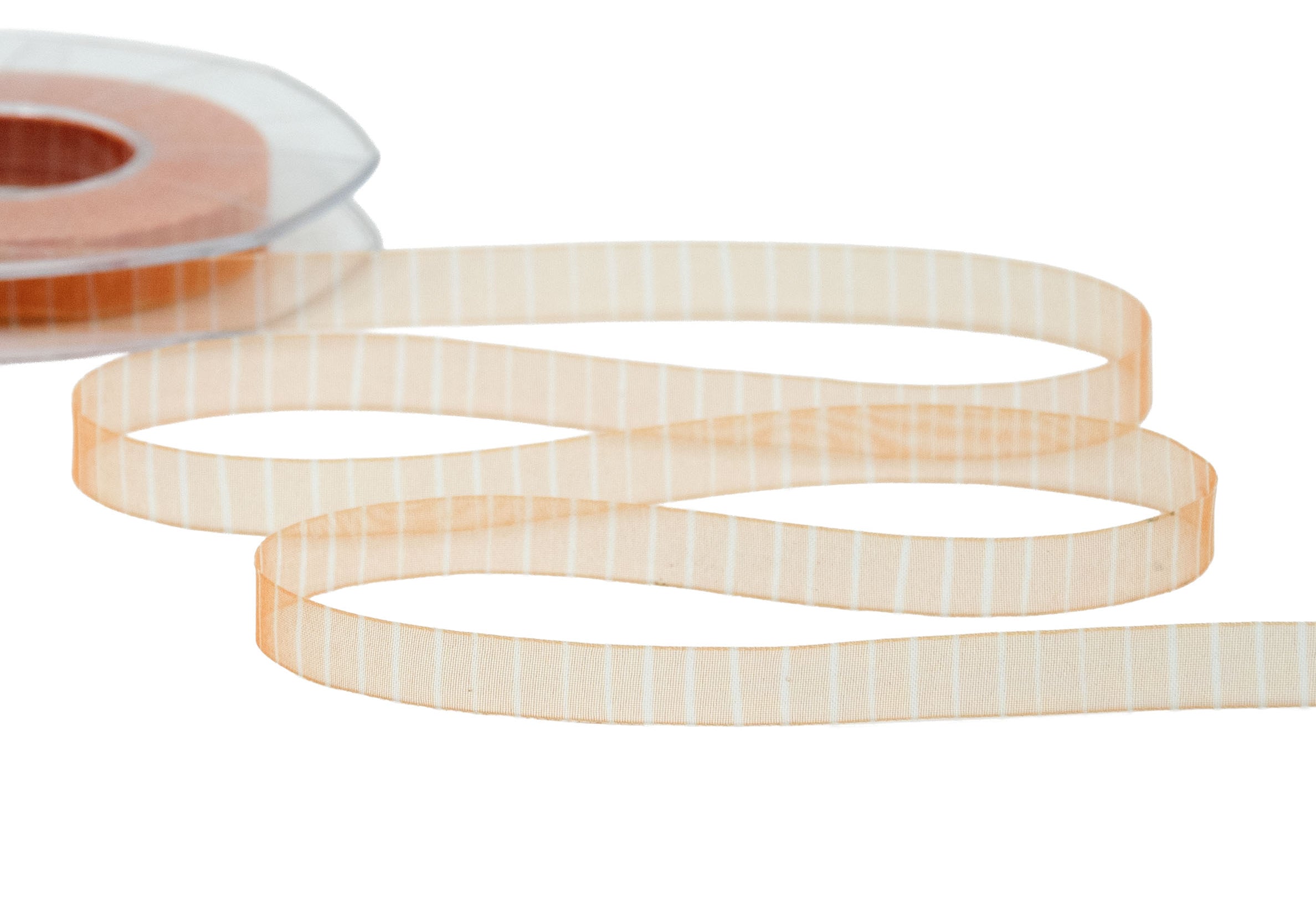 organza sfumata 10 mm stampa arancione