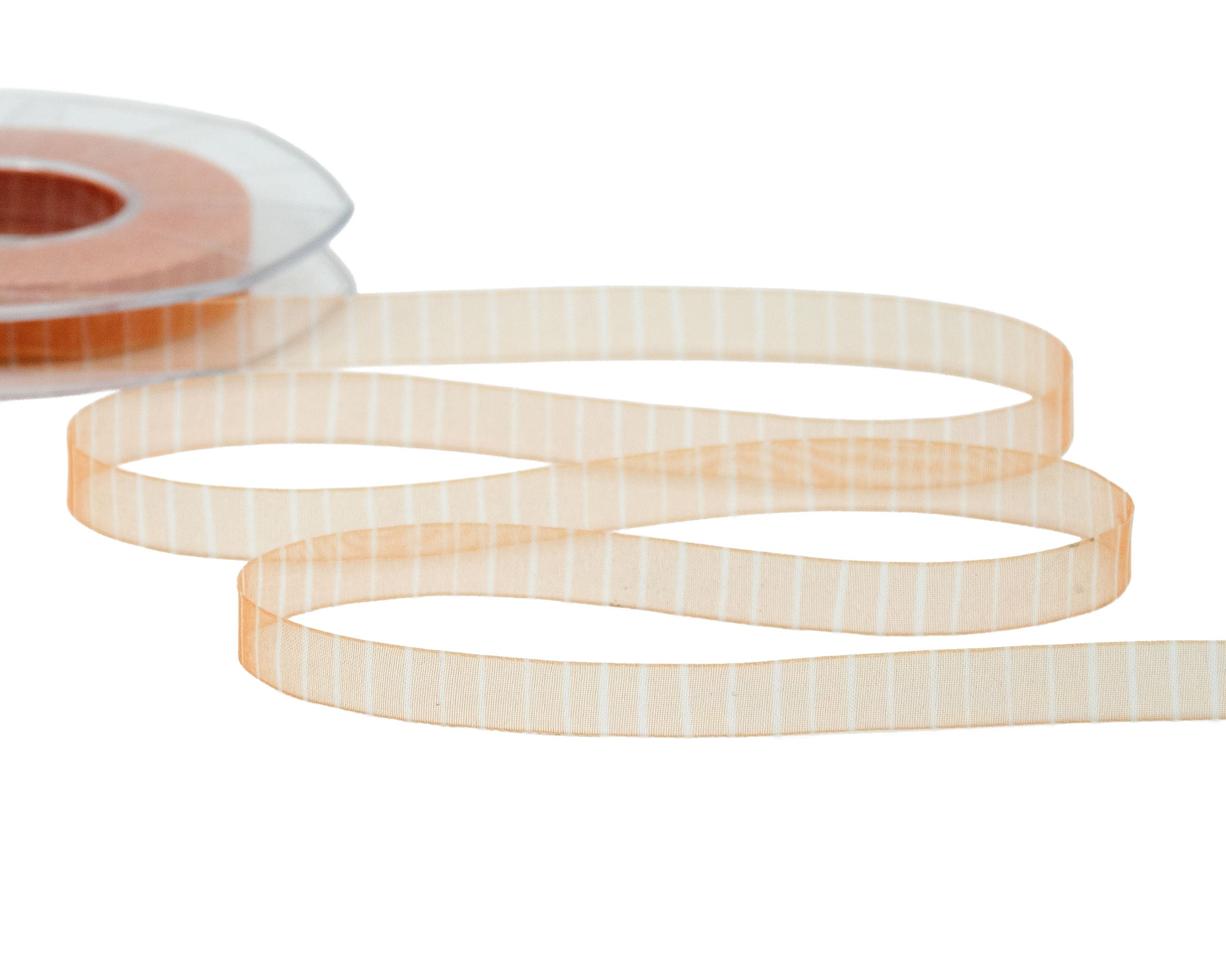 organza sfumata 10 mm stampa arancione