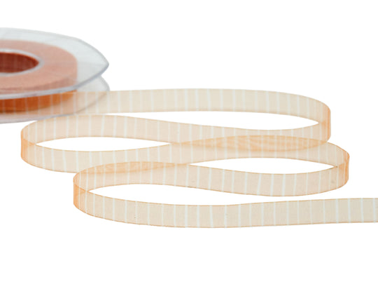 organza sfumata 10 mm stampa arancione