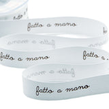 Policotone 15 mm Fatto A Mano Bianco