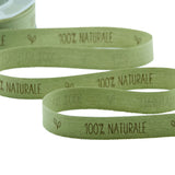 Polycoton 15 mm 100 % naturel vert sauge