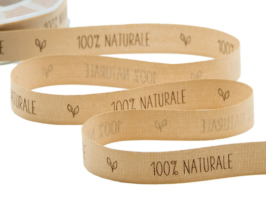 Polycoton 15 mm 100% Naturel Beige