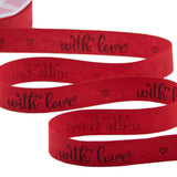 Polycoton 15 mm With Love Rouge