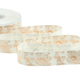 Policotone 25 mm Golden Bloom Rame su Avorio