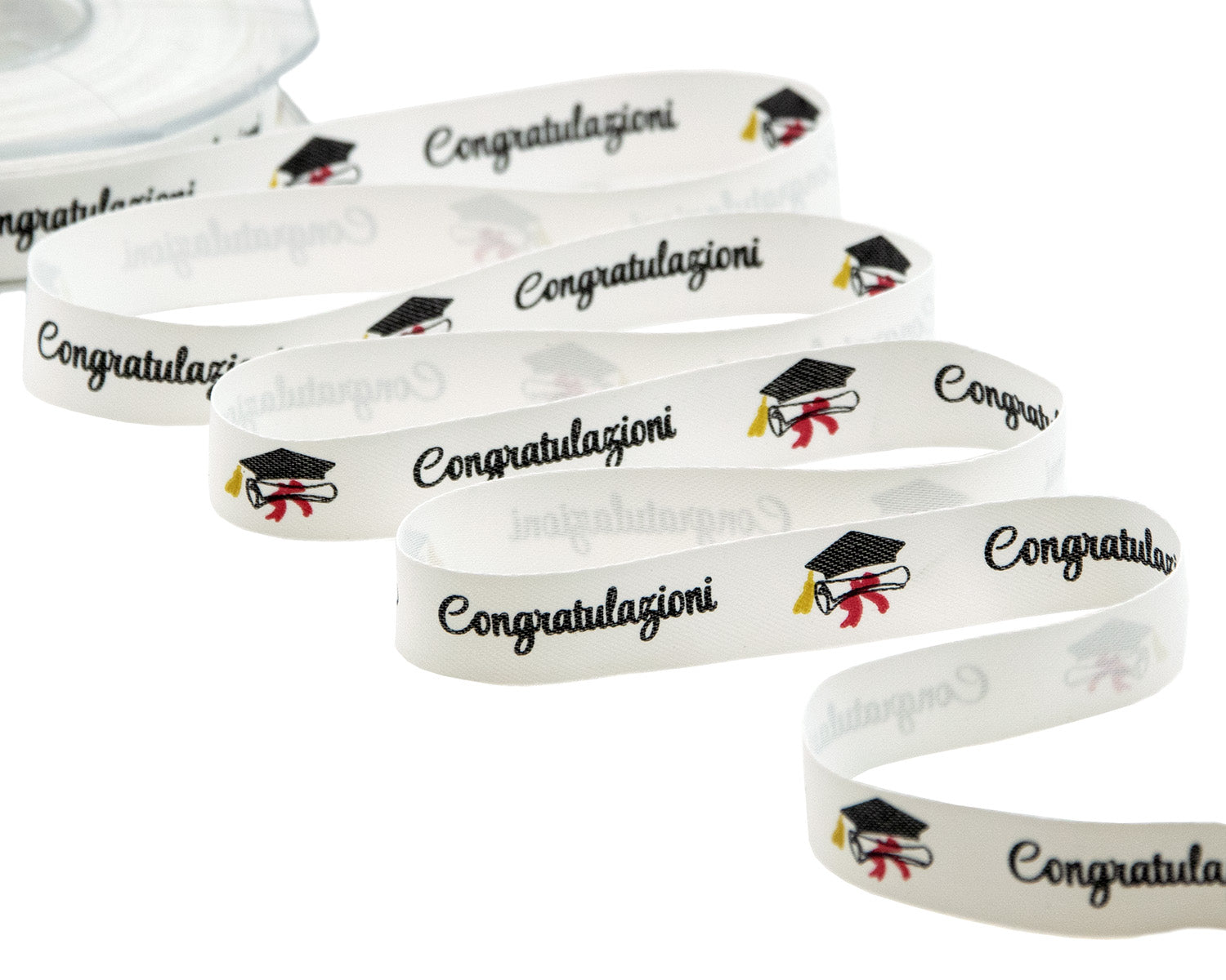 raso seta 15 mm stampa laurea