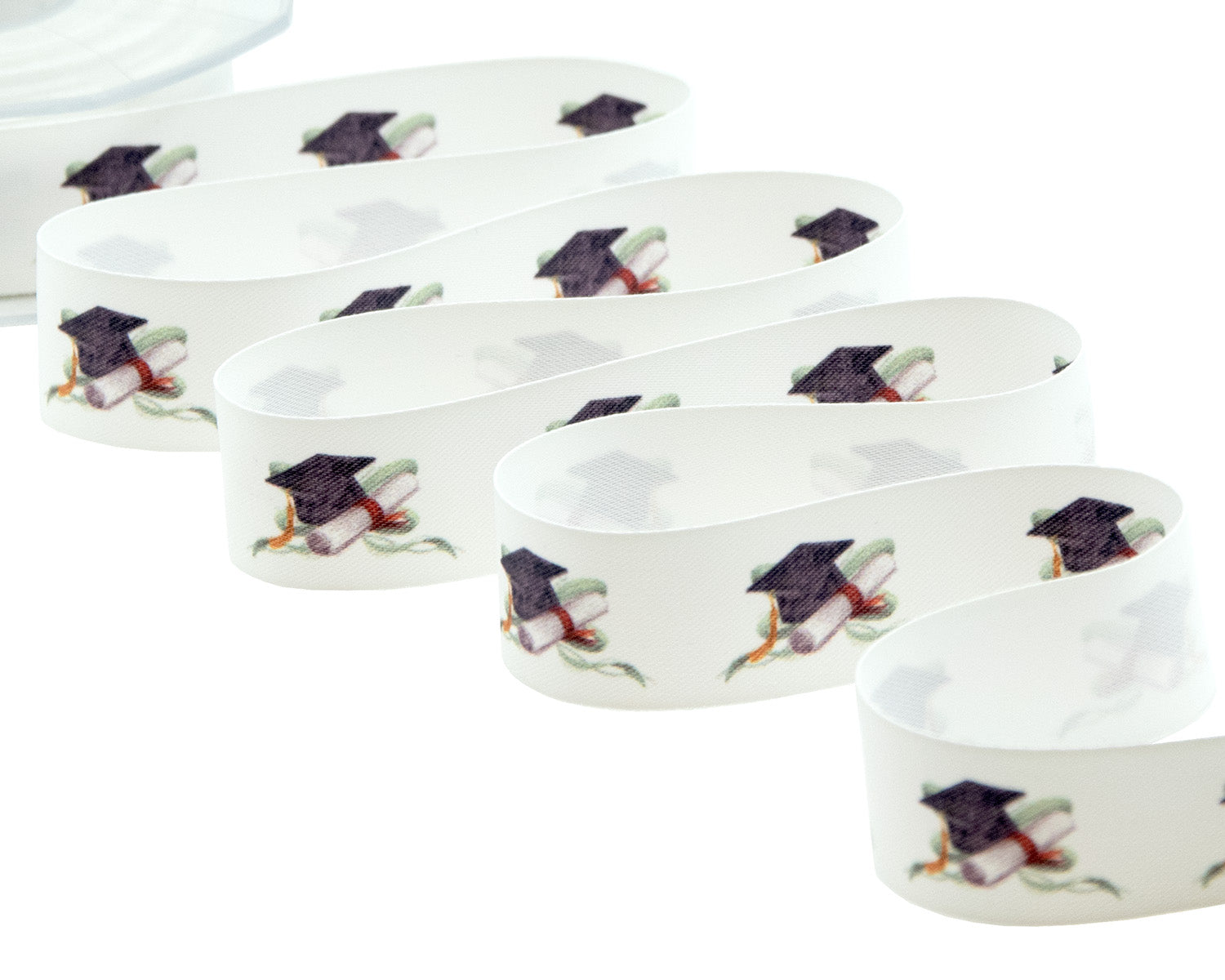 raso seta 25 mm stampa laurea