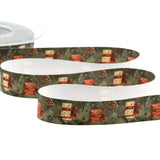 25mm Silk Satin Vintage Christmas Print Packages