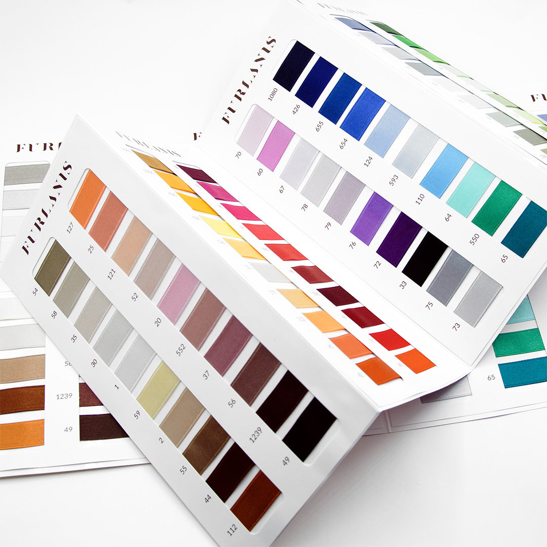 cartella colori doppio raso 