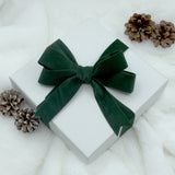 15mm Double Velvet English Green