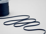 doppio raso tirante centrale 3 mm blu notte
