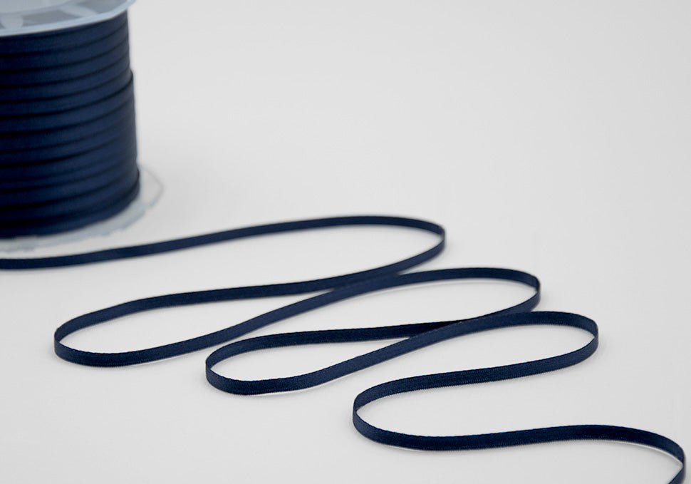 doppio raso 3 mm blu notte