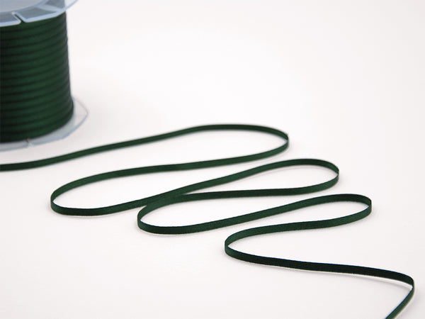Double Satin 3mm Forest Green