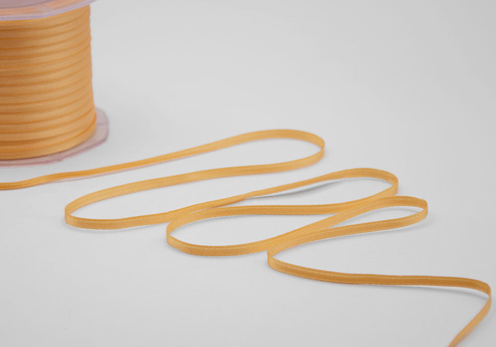 doppio raso 3 mm arancio becco d'oca
