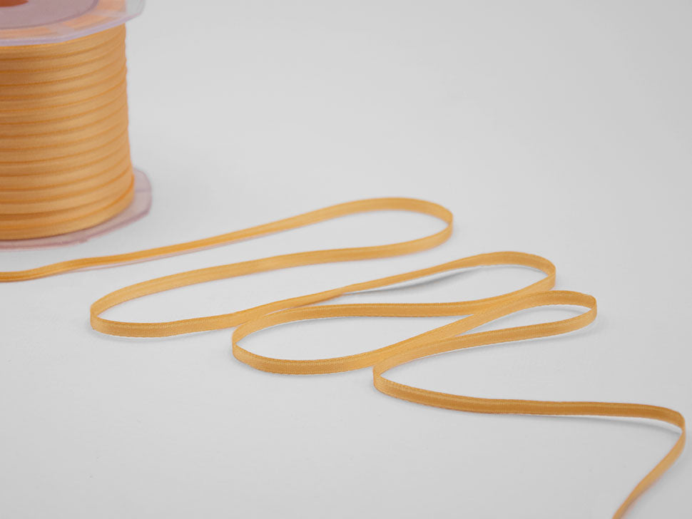 doppio raso 3 mm arancio becco d'oca