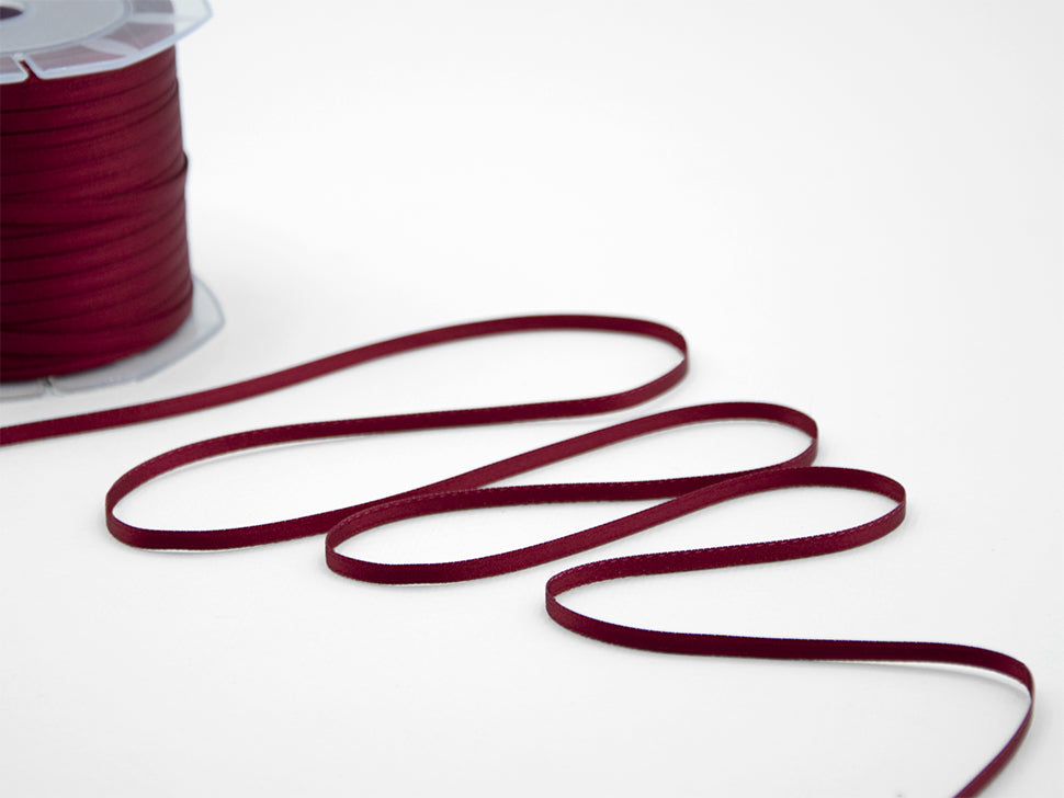 doppio raso 3 mm bordeaux