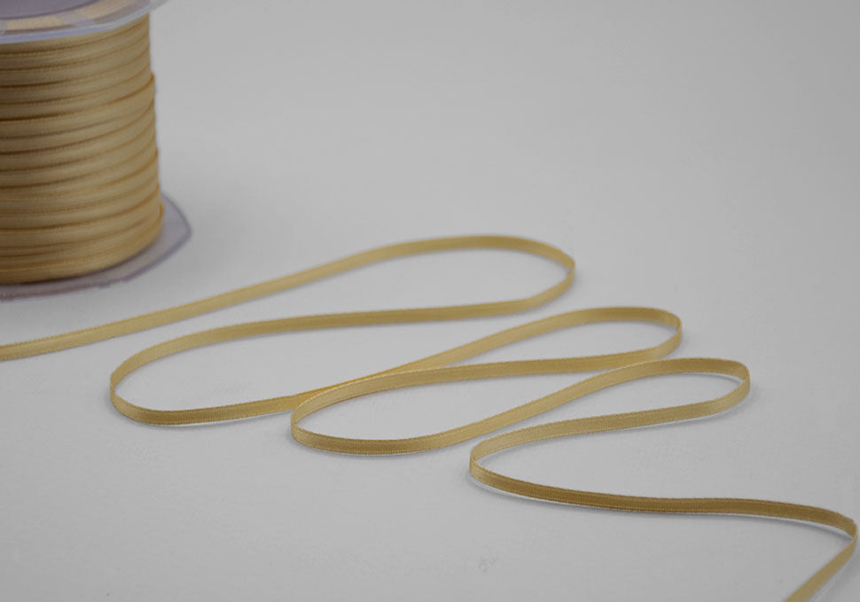 doppio raso 3 mm giallo oro