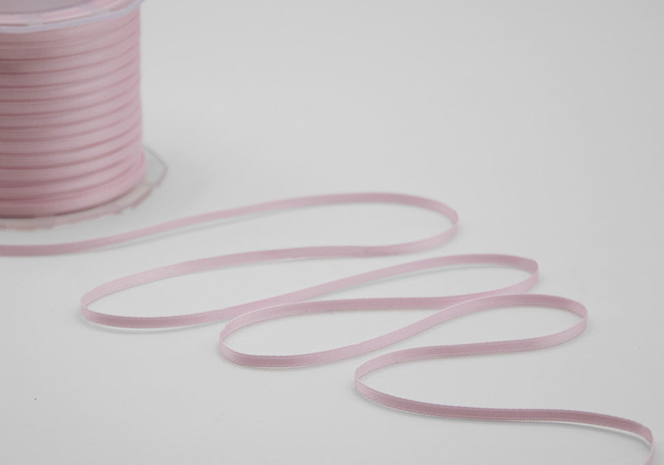 doppio raso 3 mm rosa baby