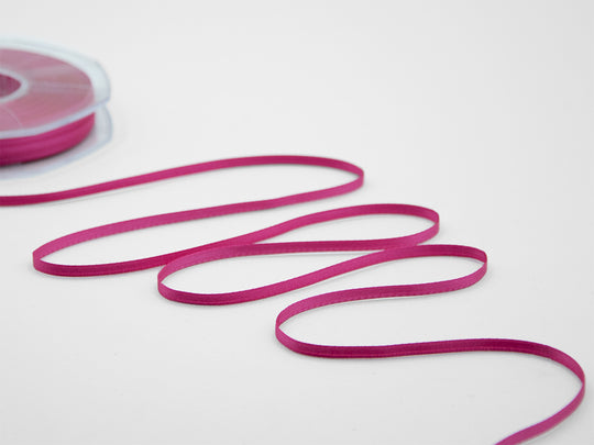 doppio raso 3 mm fucsia peonia