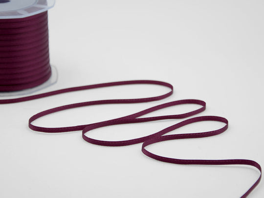 doppio raso 3 mm bordeaux scuro