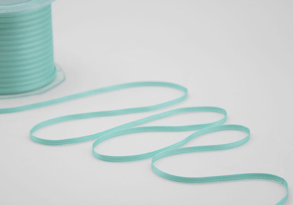 doppio raso 3 mm verde acqua marina