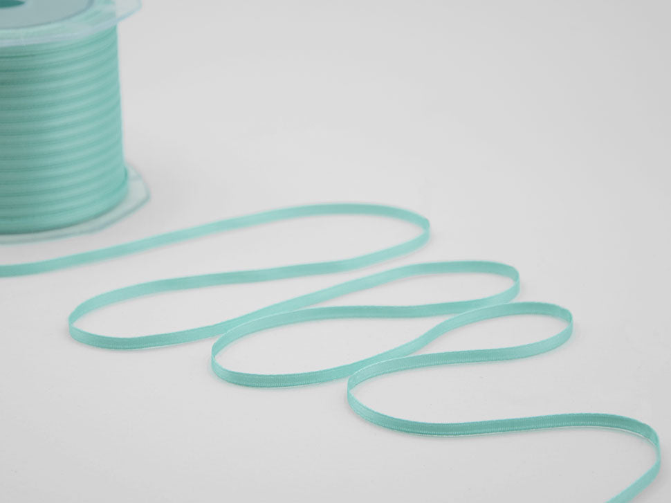 doppio raso 3 mm verde acqua marina