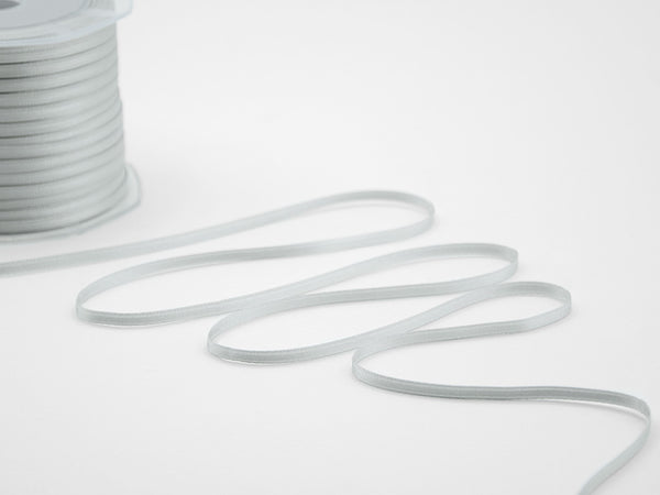 Doppio Raso 3mm grigio perla