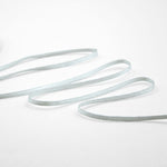 doppio raso lamè 3 mm argento