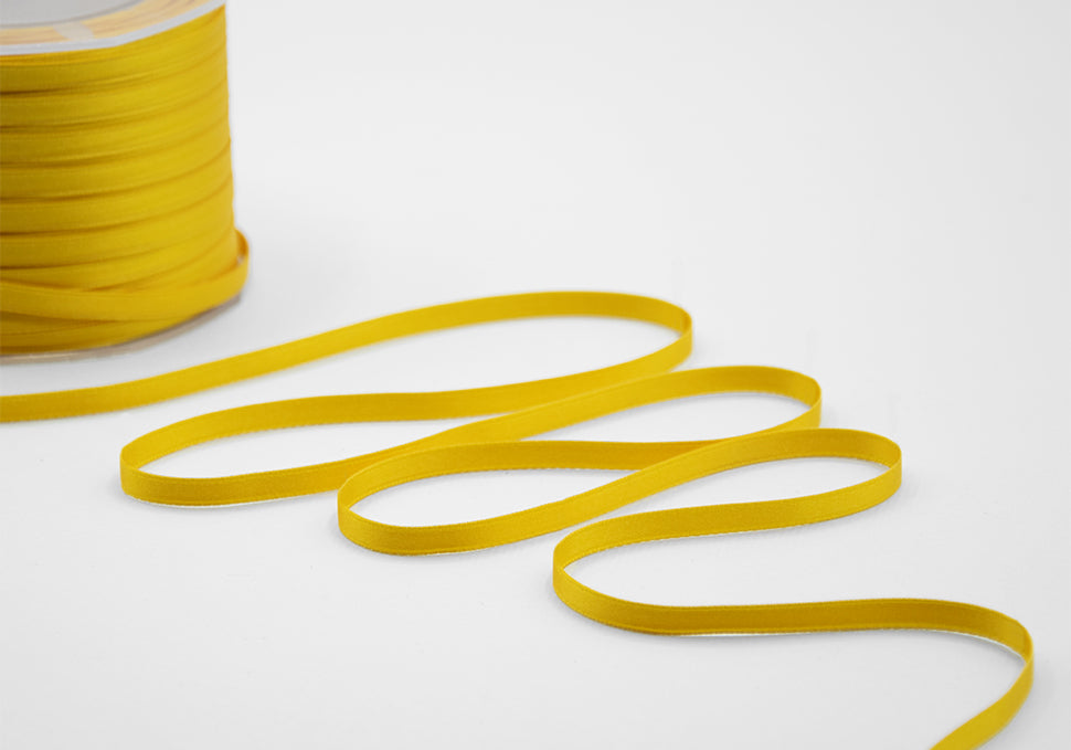 doppio raso 6 mm giallo sole