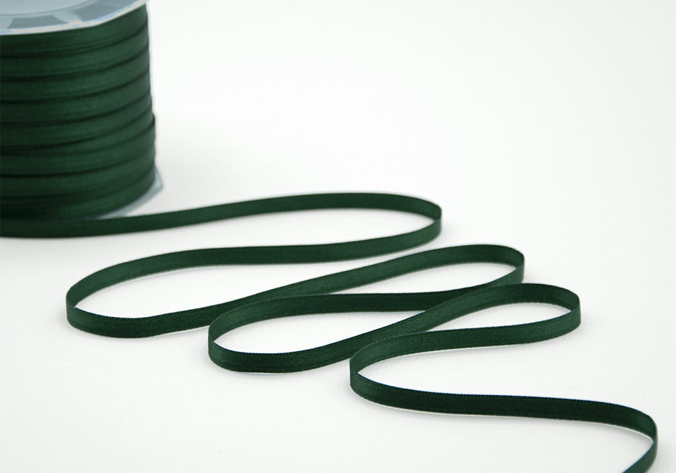 doppio raso 6 mm verde foresta