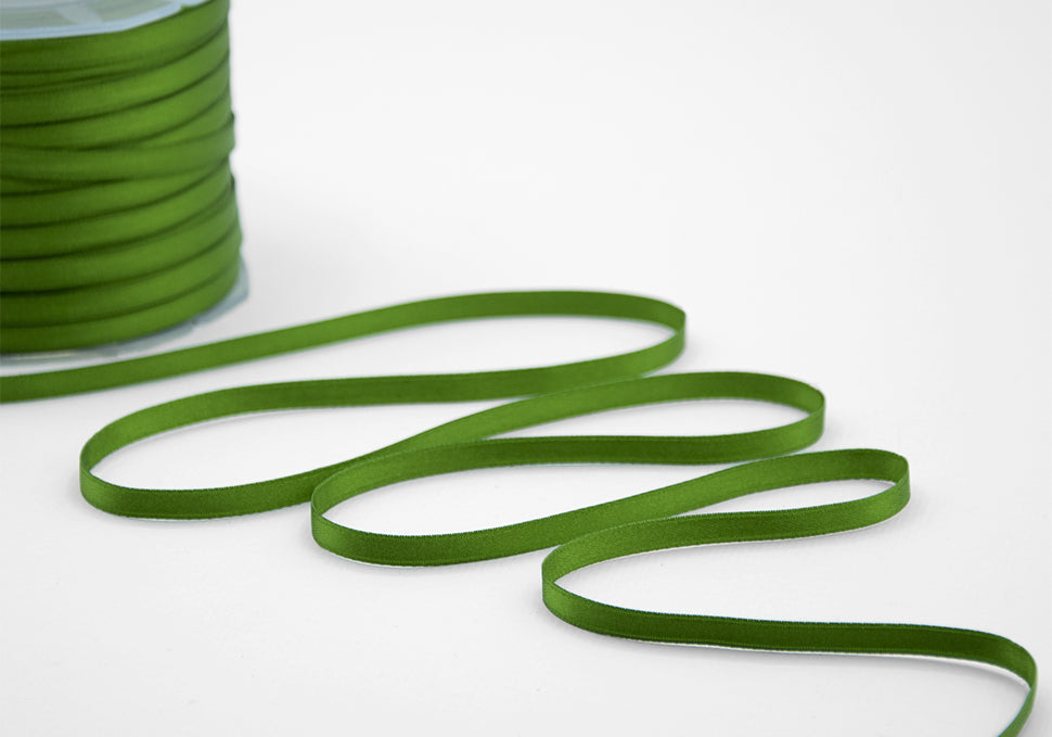 doppio raso 6 mm verde smile