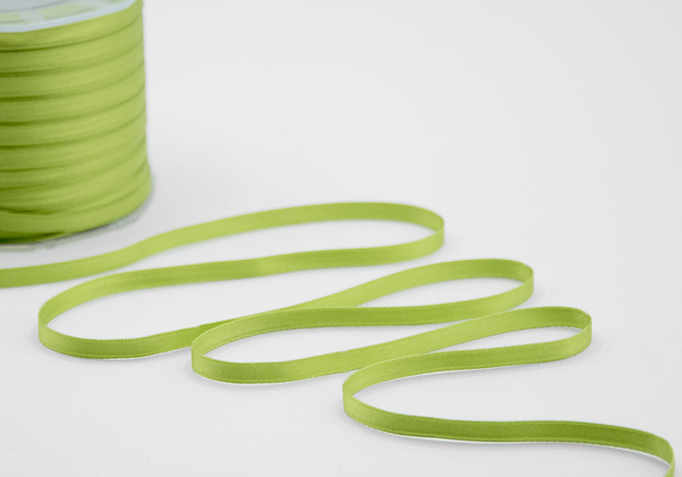 doppio raso 6 mm verde pistacchio
