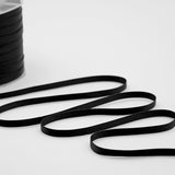 doppio raso 6 mm nero