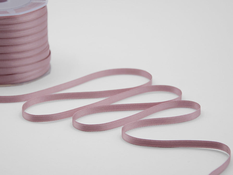 doppio raso 6 mm rosa antico
