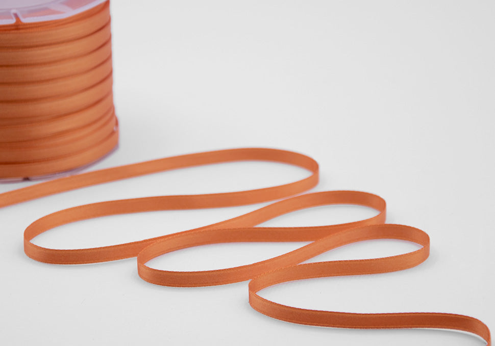 doppio raso 6 mm arancio scuro