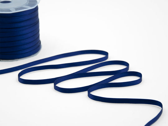 doppio raso 6 mm blu scuro