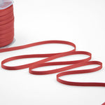 doppio raso 6 mm rosso corallo