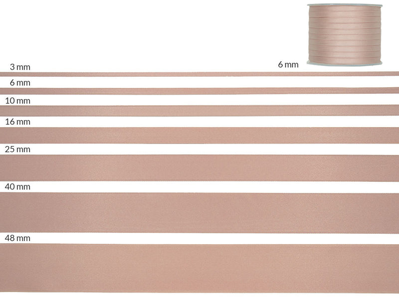 Double Satin 6mm cinnamon