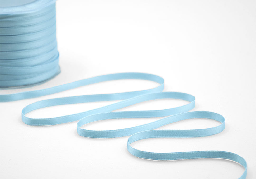 doppio raso 6 mm azzurro baby