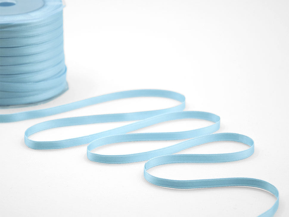 doppio raso 6 mm azzurro baby