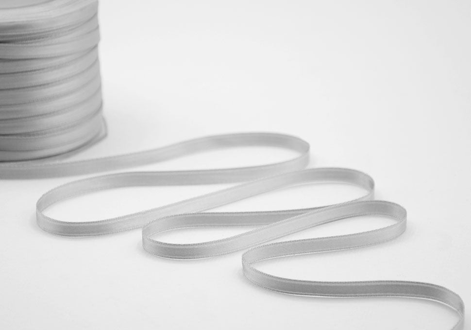 doppio raso 6 mm grigio perla