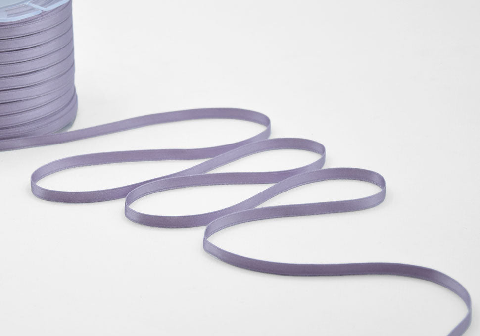 doppio raso 6 mm malva