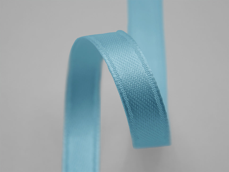doppio raso 8 mm turchese