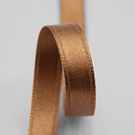 doppio raso 8 mm tabacco