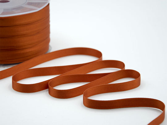 doppio raso 8 mm arancio scuro