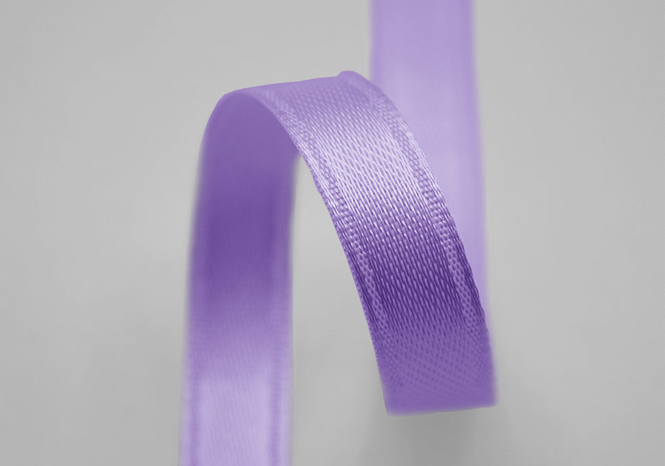 doppio raso 8 mm glicine