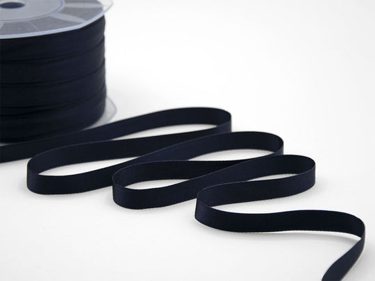 doppio raso 10 mm blu notte