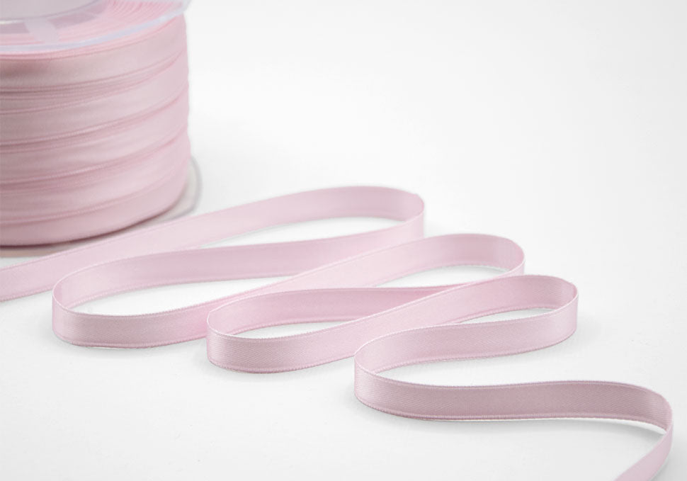 doppio raso 10 mm rosa baby