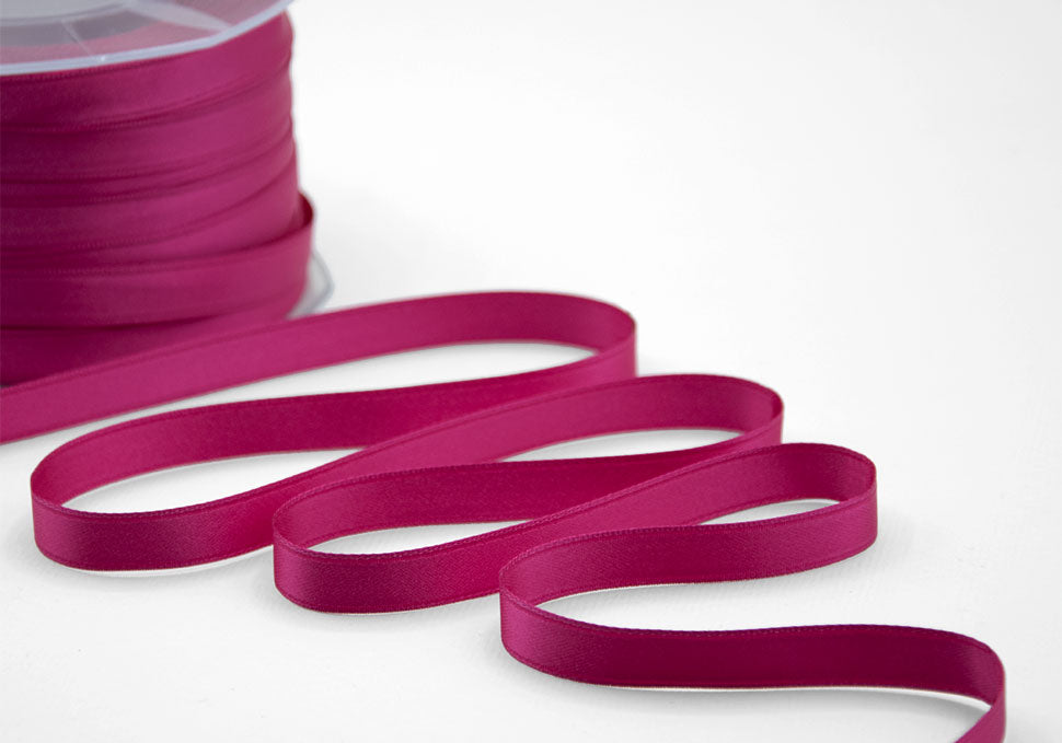 doppio raso 10 mm fuxia peonia