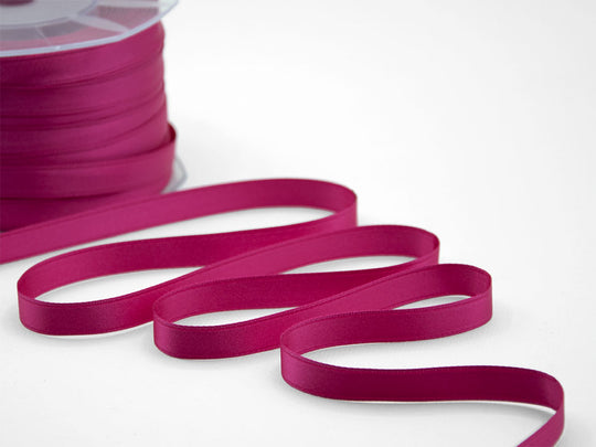 doppio raso 10 mm fucsia peonia