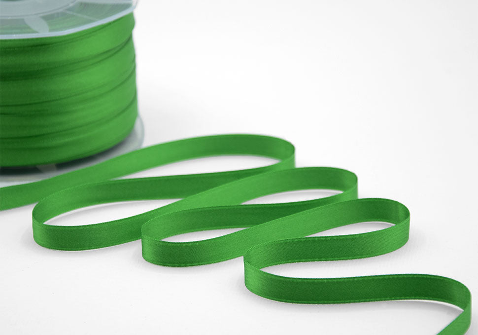 doppio raso 10 mm verde bandiera